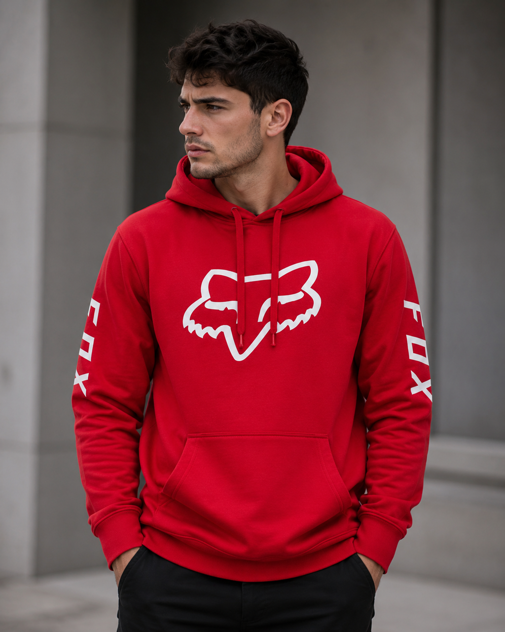 Hoddie fox red